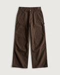 Double Knee Work Trousers Mocha flat lay, front