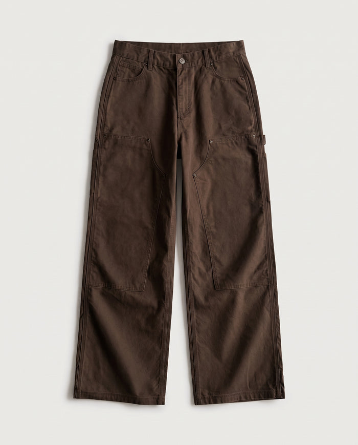 Double Knee Work Trousers Mocha