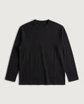 Long Sleeve Tee Black flat lay, front