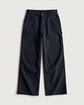 Double Knee Work Trousers Petrol Blue flat lay, front
