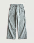 Double Knee Work Trousers Sage Grey flat lay, front