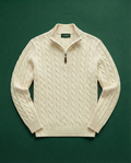 Nocturne Cable Quarter Zip Classic